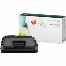 EcoTone Toner Cartridge - Remanufactured for Xerox 106R01371 - Black - 14000 Pages - 1 Pack