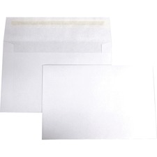 Supremex Peel & Seal Greeting Card Envelopes A9 100/pkg - A9 - 24 lb (10886.22 g) - Peel & Seal - White - 100 / Pack