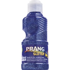 Prang Ready-to-Use Glitter Paint - Glitter Blue - 8 fl oz - Washable - 1 Each