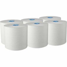 Kleenex Paper Towel - 1 Ply - 7.50" Width x 700 ft Length - 1 3/4" Core - White - Paper - 6 / Case