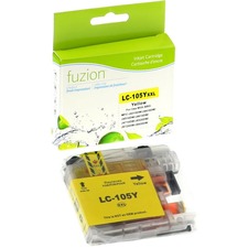 fuzion - Alternative for Brother LC105 Compatible Inkjet - Yellow - 1200 Pages