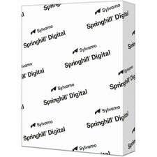 Springhill Digital Index White Card Stock, 110 lb, 8 1/2 x 11, 250