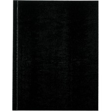 Blueline Notebook - 150 Pages - Executive - 9 1/4" x 7 1/4" - Hard Cover - Recycled - 1 Each