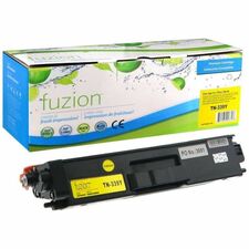 fuzion High Yield Laser Toner Cartridge TN-339Y - Yellow - 1 Each - 6000 Pages
