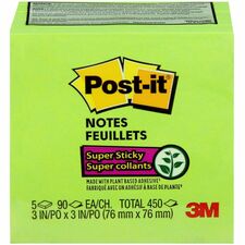Post-it MMM6545SSLE Adhesive Note
