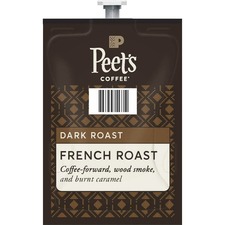 Mars Drinks Peet's French Roast Coffee - Compatible with Flavia - French/Dark - French Roast - Kosher - 76 / Carton