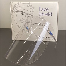 PUBSPHERE INC Protection Face Shield - Recommended for: Face - Comfortable, Lightweight - Fog, Splash Protection - 10 / Box
