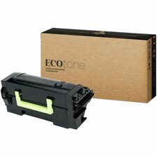 EcoTone 58D1H00 Remanufactured Laser Toner Cartridge 58D1H00 - Black - 1 Each - 15000 Pages