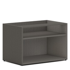 HON Mod HLPLCL3020S Credenza - 21" Height x 30" Width x 20" Depth - Finish: Slate Teak - 1 Each