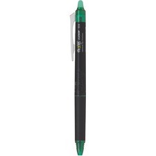 FriXion Clicker Gel Pen - 0.5 mm Pen Point Size - Refillable - Retractable - Green Gel-based Ink - 1 / Each