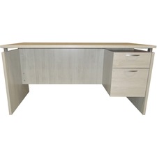 HDL HTWMA123060WW Pedestal Desk