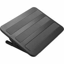 Intekview IntekView Foot Rest - 20 Tilt - Black - Steel - 1 Each