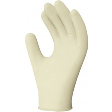 RONCO LE2 Latex Examination Glove (4 mil) - 4 mil (0.10 mm) Thickness - X-Large Size - Tan - Flexible, Fatigue-free, Comfortable - For Food Processing, Dental, Healthcare Working, Pharmaceutical, Veterinary, Laboratory, Cosmetology, Food Preparation, Hospitality, Clinical, Food Service, ... - 100 / Box