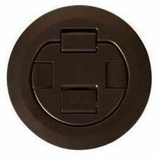 Wiremold 4AT Prewired All Power Evolution Poke-Thru Device-Bronze
