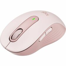 Logitech Signature M650 (Rose) - Optical - Wireless - Bluetooth/Radio Frequency - Rose - USB - 2000 dpi - Scroll Wheel - 5 Button(s) - 5 Programmable Button(s) - Medium Hand/Palm Size