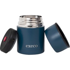 EXECO 600ML ISOTHERMAL CONTAINER - 600 mL - Stainless Steel - Mat Blue