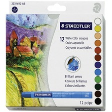 Staedtler Karart Crayon - Assorted - 12 / Box