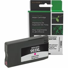 CIG Remanufactured High Yield Inkjet Ink Cartridge 951XL (CN047AN) - Magenta - 1 Each - 1,500 Pages