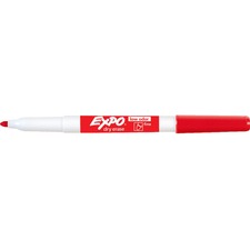 Expo Low-Odor Dry-erase Markers - Fine Marker Point - Red - 1 Each