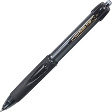 uniball&trade; Power Tank Retractable Ballpoint Pens - Medium Pen Point - 1 mm Pen Point Size - Refillable - Retractable - Black - Black Barrel - 1 Each