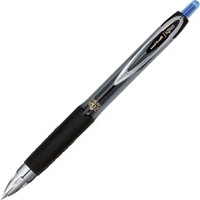uniballâ„¢ 207 Retractable Gel - Micro Pen Point - 0.5 mm Pen Point Size - Refillable - Retractable - Blue Pigment-based Ink - 1 Each