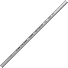 Prismacolor Premier Verithin Colored Pencil - Silver Lead - Silver Barrel - 12 / Dozen