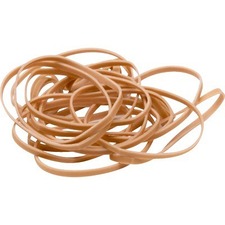 Merangue Rubber Bands - 1/4lb Box - Size: #333 - Rubber - Natural - 1 Box