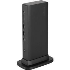 Kensington Docking Station - for Notebook/Monitor - Memory Card Reader - SD, microSD - 100 W - USB Type C - 3 Displays Supported - 4K - 3840 x 2160, 1600 x 900 - 2 x USB 2.0 - USB Type-A - 1 x USB Type-C Ports - USB Type-C - 1 x RJ-45 Ports - Network (RJ-