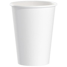 Solo Cups 12oz Hot Paper White - pack/25