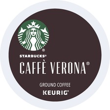 Starbucks® K-Cup Caffe Verona Coffee - Compatible with Keurig Brewer - 24 Carton