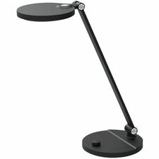 Dainolite 8W Table Lamp - 8 W LED Bulb - Matte Black - Adjustable Arm - Table Top - Black - for Table