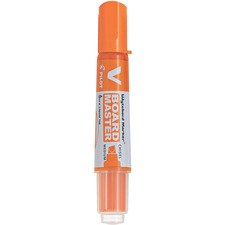 BeGreen V Board Master Dry Erase Marker - Chisel Marker Point Style - Refillable - Orange Liquid Ink - 1 Each
