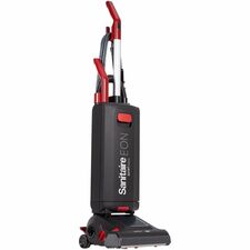 Sanitaire EON QuietClean Commercial Upright Vacuum SC5500B - 1.20 kW Motor - 3.88 L - Bagged - 5.68 L Water Tank Capacity - Crevice Tool, Upholstery Brush, Wand - 12" (304.80 mm) Cleaning Width - Carpet, Rug - HEPA - 785.5 gal/min (2973268.89 mL/min) - AC Supply - 120 V AC - 10 A - 68 dB Noise