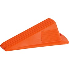 Merangue Jumbo Door Wedge, Orange - 2" (50.80 mm) Door Clearance - Floor - 2" (50.80 mm) Height - Orange