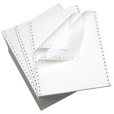 Spicers Continuous Forms (Cs) - 9 1/2" x 11" - 15 lb Basis Weight - 1700 / Box - 1700 Sheets - Perforated, Carbonless