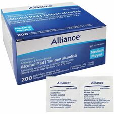 First Aid Central FXX100034 Alcohol Antiseptic Wipe