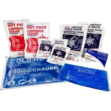 First Aid Central Cold Pack - 6" (152.40 mm) Width6" (152.40 mm) Length - 1 Each - White