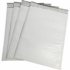 Spicers Xpak Bubble Mailers - Mailing/Shipping - #6 - 12 1/4" (311.15 mm) Width x 18" (457.20 mm) Length - Self-sealing - White - Polyethylene - 50 / Box
