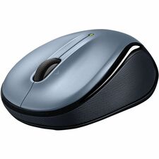 Logitech M325S Wireless Mouse - Optical - Wireless - Radio Frequency - 2.40 GHz - Silver - USB - 1000 dpi - Tilt Wheel - 5 Button(s) - 3 Programmable Button(s) - Small Hand/Palm Size - Symmetrical