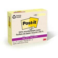 Post-it MMM655R12SSCY Note Pad