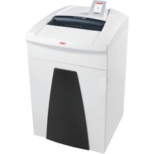 HSM SECURIO P36 High Security Level 6 Cross-Cut Shredder - Continuous Shredder - Cross Cut - 14 Per Pass - for shredding Paper - 0" (1 mm) x 0.2" (5 mm) Shred Size - P-6 - 13" (330.20 mm) Throat - 144.98 L Wastebin Capacity - 1 kW - White