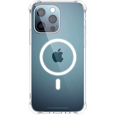 Blu Element DropZone Rugged Case with Magsafe Clear for iPhone 13 Pro Max - For Apple iPhone 13 Pro Max, iPhone 13 Pro Smartphone - Clear - Scratch Resistant, Shock Absorbing, Anti-scratch, Damage Resistant, Drop Resistant - Thermoplastic Polyurethane (TPU), Polycarbonate - Rugged - 1 Pack