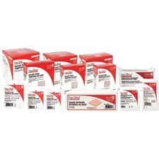 First Aid Central Compress Pressure Bandage with Ties (6" x 6") - 1Each