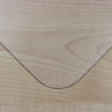 Floortex Desktex Desk Pad - Rectangular - Polycarbonate - Clear
