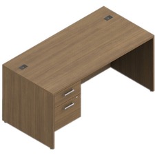 Offices To Go GLBMLP111NGL Pedestal Desk
