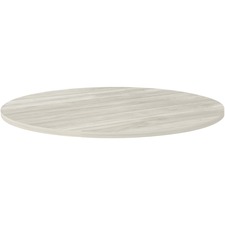 Heartwood Innovations Table Top - Winter Wood Round Top - Laminate Top Material - 1 Each