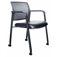 Horizon Chair - Vinyl Seat - Black - Armrest