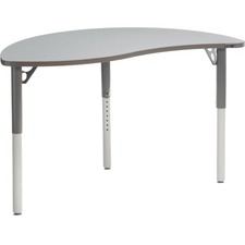 MITYBILT Conekt Linx Eko - 3-Stage Leg Base - 3 Legs x 1" Table Top Thickness - 29.5" Height - Powder Coated - High Pressure Laminate (HPL) - Particleboard Top Material