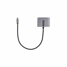 StarTech.com USB-C/VGA/HDMI - 1920 x 1200 Supported - Gray