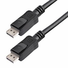 StarTech.com DisplayPort Audio/Video Cable - 10 ft DisplayPort A/V Cable for Audio/Video Device, Monitor - 21.6 Gbit/s - Supports up to 4096 x 2160 - Black